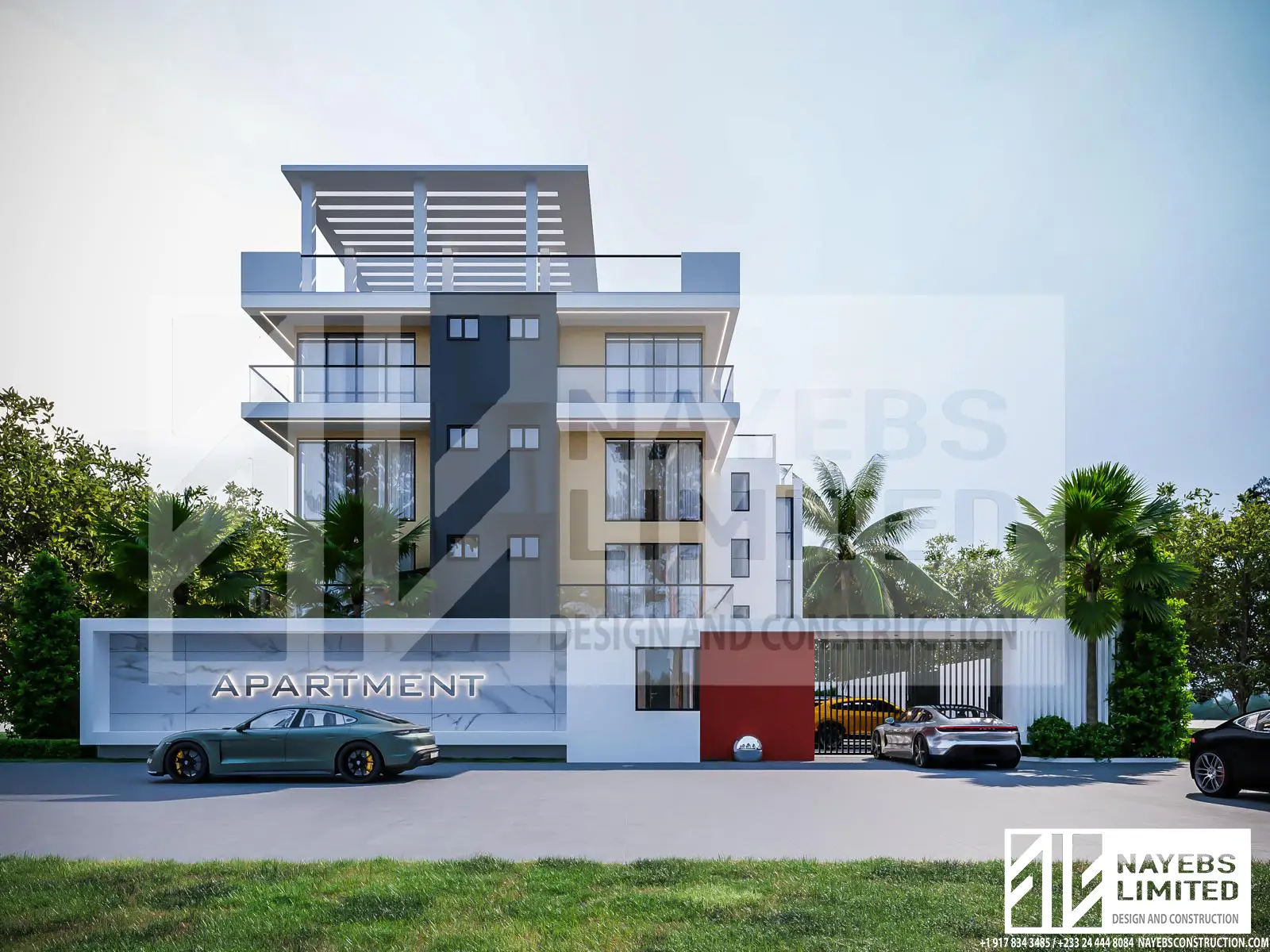 3-Storey Building Apartment