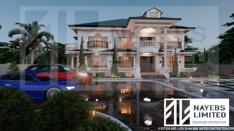 A complete 5-bedroom private residence built in Weija, Accra
