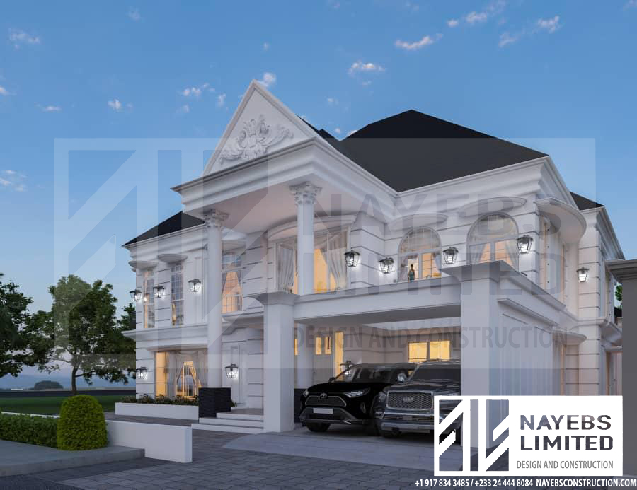 Proposed 4-bedroom residence at New Ningo, Accra