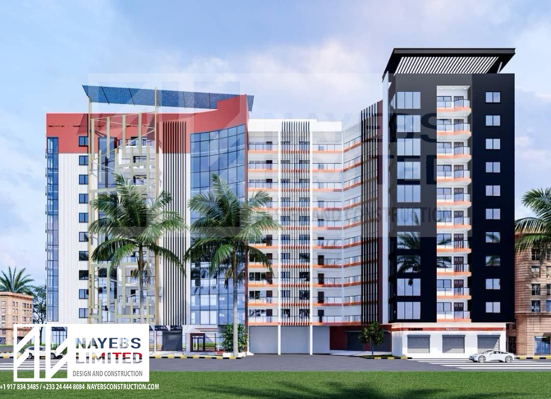 Proposed 10-level apartments to be built in Bolgatanga in the Upper East
