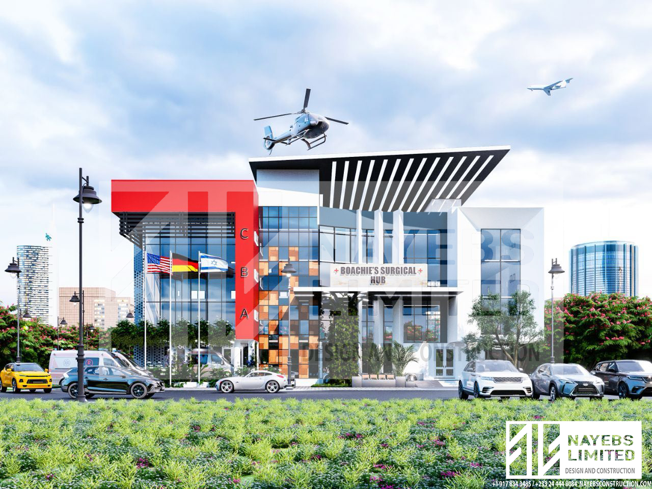 A proposed surgery centre is to be built in Accra, Ghana.​